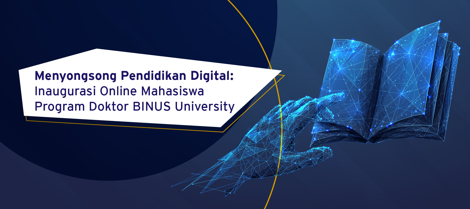 Menyongsong Pendidikan Digital Inaugurasi Online Mahasiswa Program